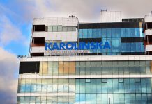 Karolinska ziekenhuis in Stockholm.