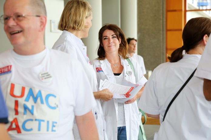 Cao-acties_LUMC_CAO_FNV_Ilse_van_de_Reep