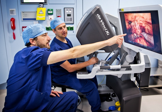 Da Vinci Xi Operatierobot Da Vinci Xi Operatierobot Prostaatkankercentrum