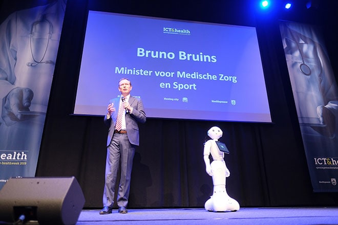 Bruins bij opening e-healthweek