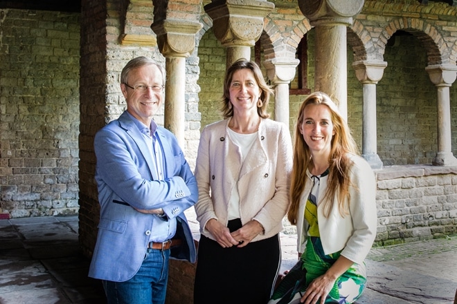 Foto vlnr: Henk Nies, Annelies Versteegden en Mirella Minkman.