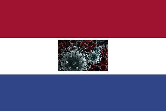 Nederlandse Vlag Met Corona