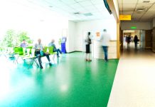 Hospital Corridor Reception