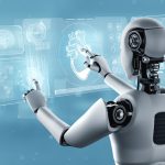 Future medical technology controlled by AI robot using machine learning