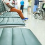 Waiting seats  for patients in the hospital