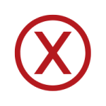 X icoontjes (200 x 200 px)