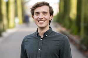 Op de foto: Joris Behr, kwartiermaker bij Stad in de Maak en beleidsmedewerker bij Reable Nederland