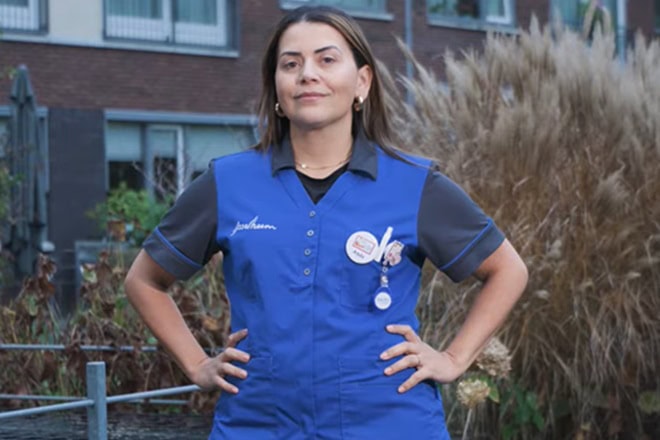 Agda Leite - Lotte Boon fotografie Verzorgende Agda Leite werkte mee aan de Beter Doen Top 5.