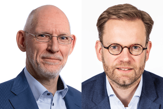 René Smit en Edwin Leutscher René Smit en Edwin Leutscher