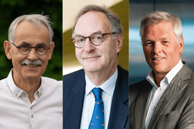 René Héman, Alexander Rinnooy Kan en Sjaak Wijma