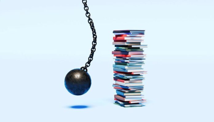 GettyImages kennis660 boeken afgebroken