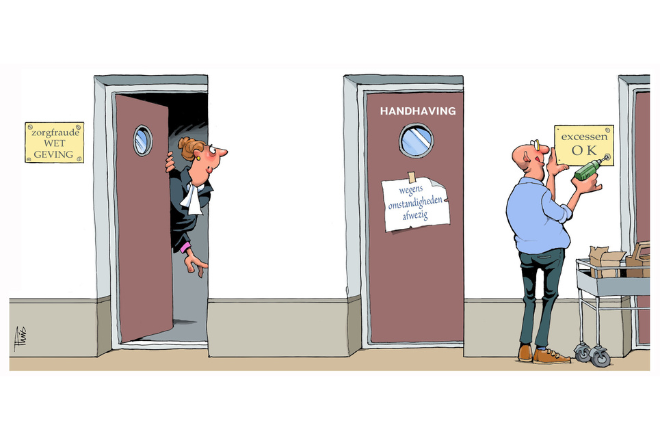Terecht handhaving zorgfraude (Zorgvisie) -