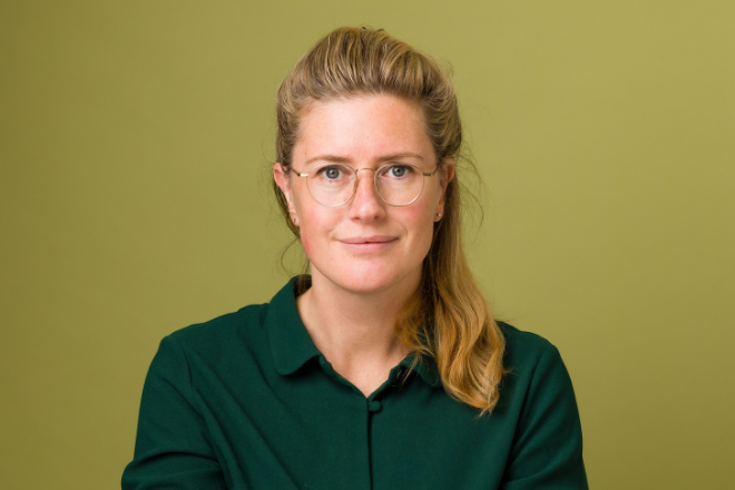 Suzanne Bremmers, redacteur bij Zorgvisie Portretfoto Suzanne Bremmers